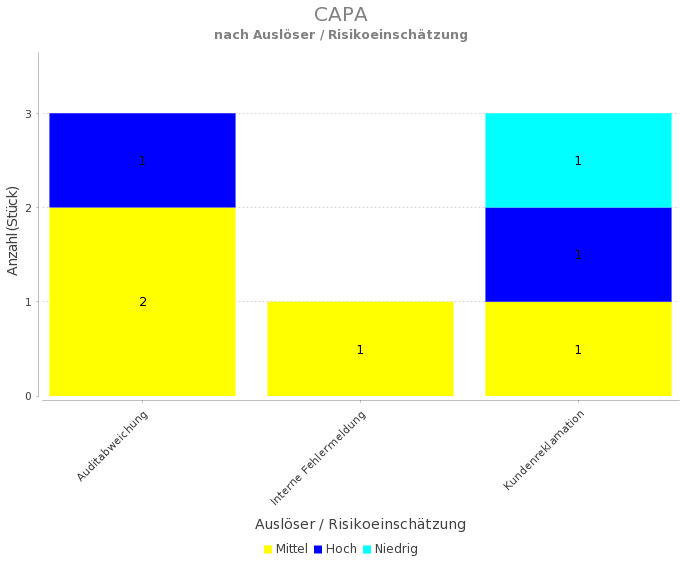 CAPA-Report Risiko SmartProcess CAPA-Software